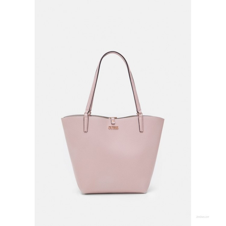 Guess ALBY TOGGLE TOTE SET Tote bag rosewood/stone/light pink