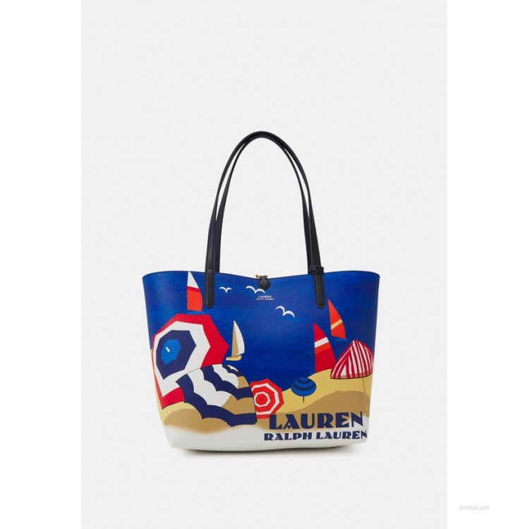 Lauren Ralph Lauren TOTE MEDIUM SET Tote bag awning/blue
