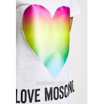 Love Moschino Jersey dress optical white/white