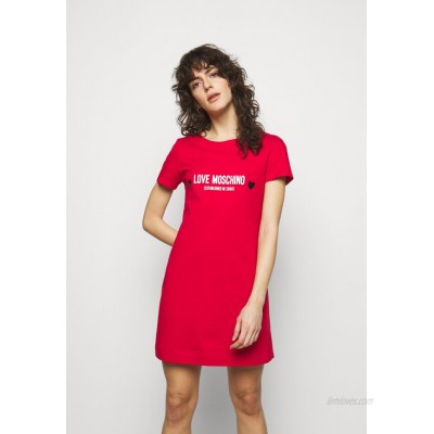 Love Moschino Jersey dress red 
