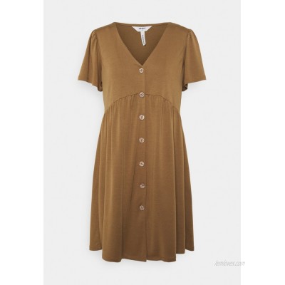 Object Petite OBJWILMA DRESS PETITE Jersey dress sepia/brown 