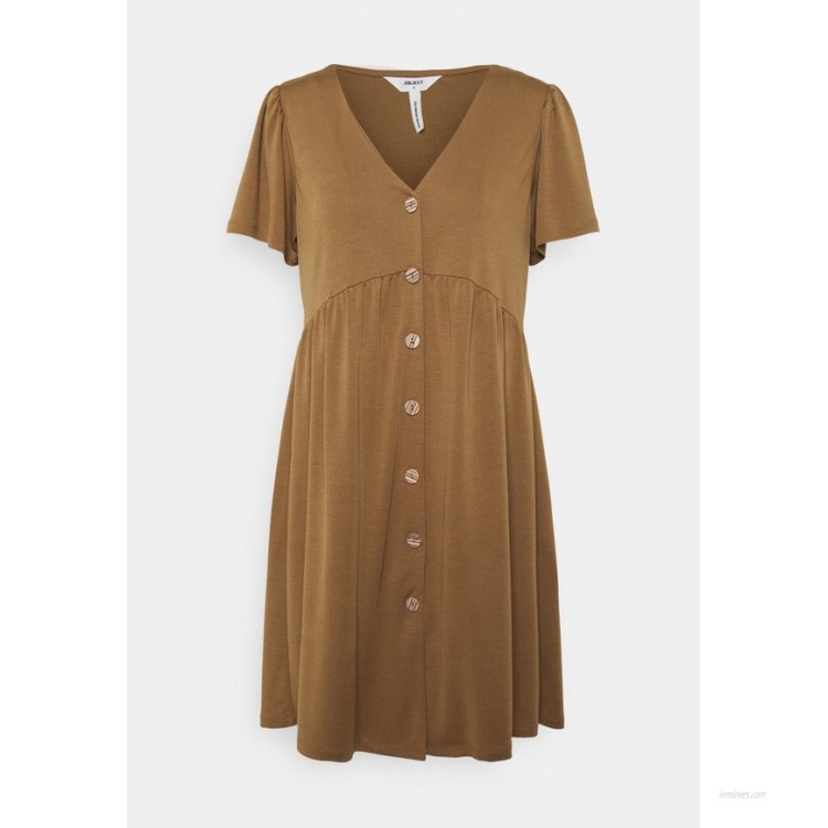 Object Petite OBJWILMA DRESS PETITE Jersey dress sepia/brown