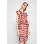 ONLY OLMMAY LIFE DRESS Jersey dress apple butter/light red