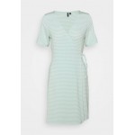 Vero Moda Petite VMKATE SHORT DRESS Jersey dress icy morn/white/blue