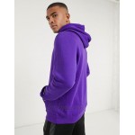 Bershka hoodie in violet