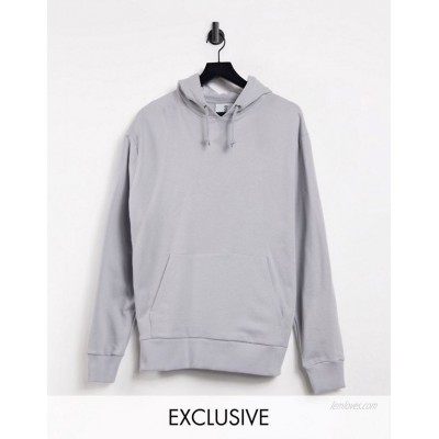 COLLUSION Unisex hoodie in grey  