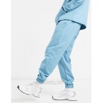 DESIGN co-ord oversized tracksuit in blue