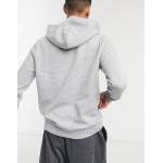 DESIGN hoodie in grey marl