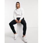 DESIGN organic hoodie in white