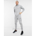 Nike Training Tall Dry zip thru hoodie in grey