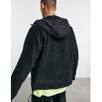 Nike Winter fleece zip hoodie in black