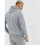 Puma Essentials hoodie with small logo in grey