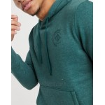 Tom Tailor hoodie with chest print in green