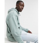 Unrvlld Spply oversized hoodie in green with back logo