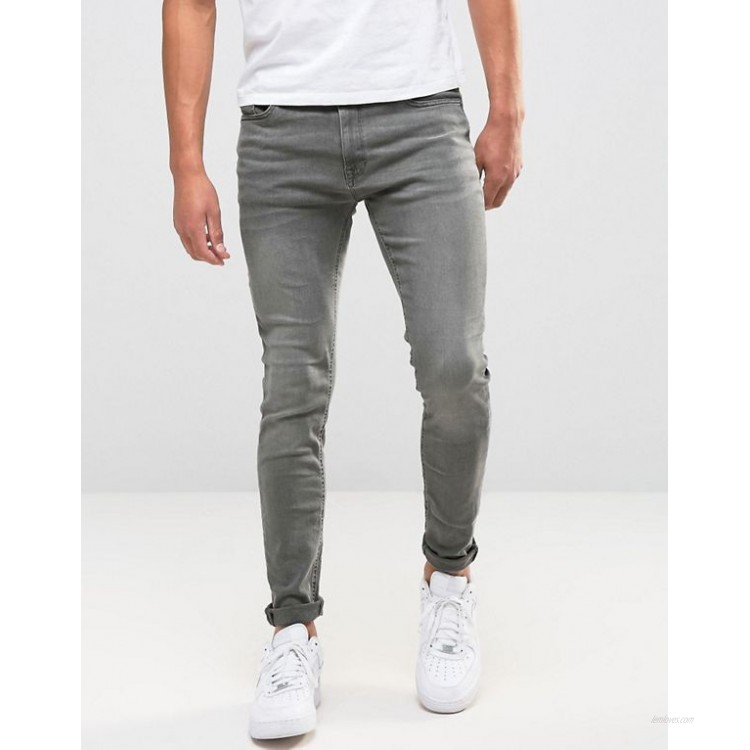Jack & Jones Intelligence Liam skinny fit jeans in washed grey