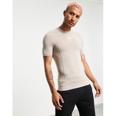  4505 muscle fit training t-shirt with seam detail  