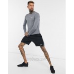 Nike Running Essentials miler long sleeve top in grey