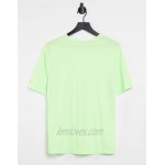 Nike Running Miler t-shirt in neon green