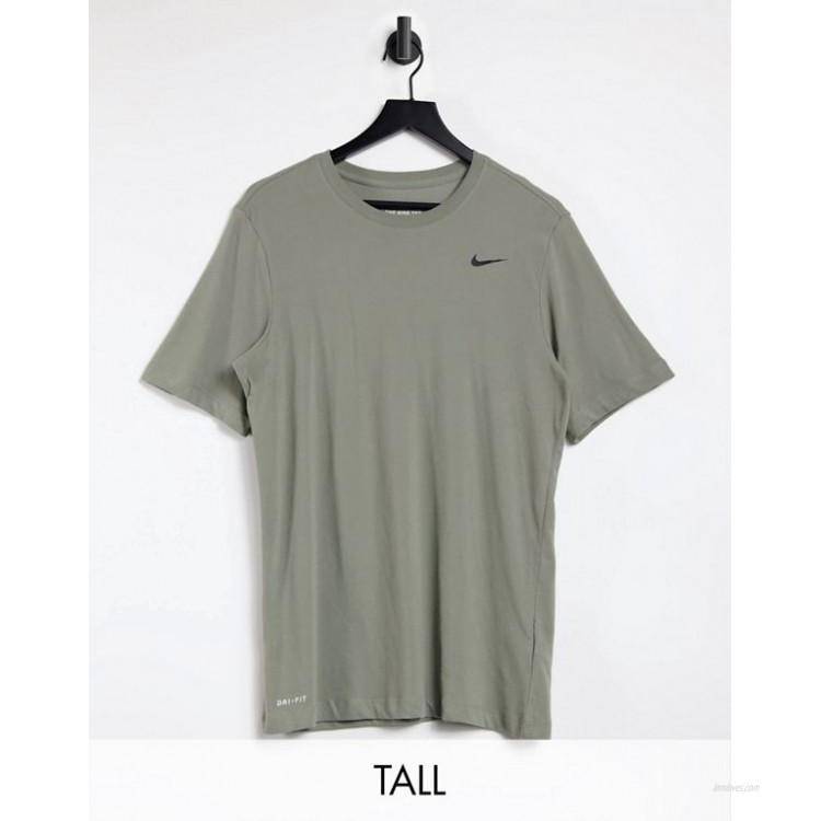 Nike Training Tall Dry t-shirt in khaki