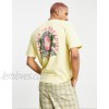 Volcom Believe in Paradise LSE back print t-shirt in yellow  
