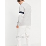 DESIGN dad fit jeans in white with heavy rips
