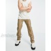  DESIGN dad jeans in light brown leather look  