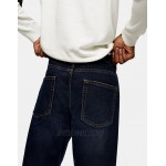 Topman relaxed jeans in indigo
