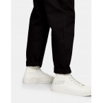 Topman relaxed jeans in stay black