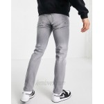 BOSS Taber tapered fit jeans in grey wash