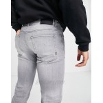 BOSS Taber tapered fit jeans in grey wash