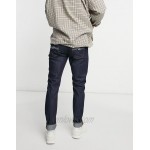 Nudie Jeans Co Lean Dean slim tapered fit jeans in dry ecry embo