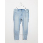 DESIGN Plus super skinny jeans in light wash blue