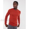 Farah Rosecroft wool crew neck sweater in orange  