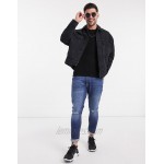 Only & Sons jumper in texture black