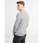Only & Sons sweater in textured gray