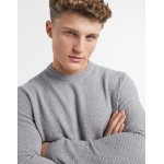 Only & Sons sweater in textured gray