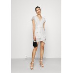 Nly by Nelly DREAMY FLOUNCE DRESS Cocktail dress / Party dress white