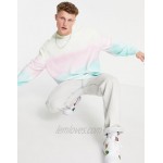 DESIGN knit sweater with dip dye in multicolor