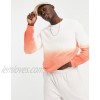  DESIGN knitted sweater with dip dye in orange  
