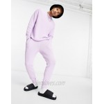 DESIGN ribbed cotton set in lilac