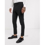 DESIGN 2 Pack super skinny trousers in black and navy