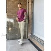  DESIGN skinny chinos in putty with elastic waist  