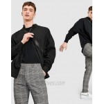 DESIGN skinny smart pants in prince of wales check