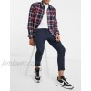  DESIGN super skinny cropped chinos in navy  