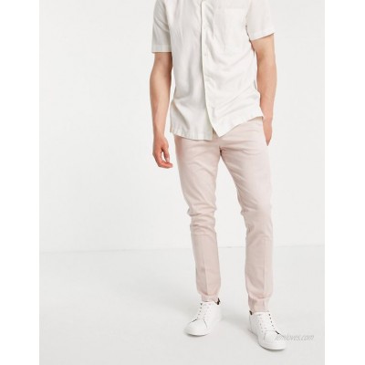 New Look skinny chino in light pink  