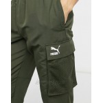 Puma Avenir cargo pants in khaki