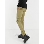 Unrvlled Supply Tall tapered cargo pants in stone