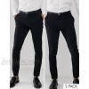  DESIGN 2 pack super skinny pants in black  