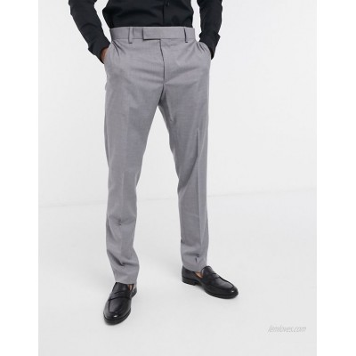  DESIGN slim smart pants in gray  
