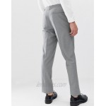 DESIGN Tall slim smart pants in gray